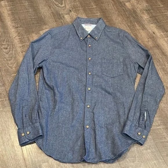 Ben Sherman Twill Flannel Long-Sleeve Shirt - Picture 3 of 5